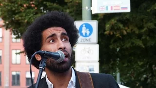 Street music-  Zina cover by Didi and Issem | busking at Hackescher Markt, Berlin