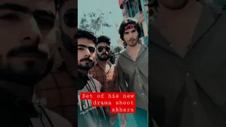 #ferozekhan new drama shooting akhara