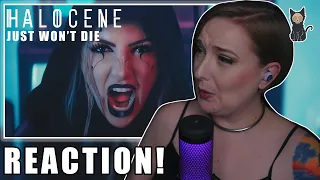 HALOCENE - Just Won't Die REACTION | THIS IS NEXT LEVEL!!