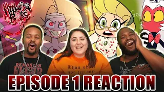 This Was one HELL of a plot 😂 #dadjokes HELLUVA BOSS - Murder Family // S1: Episode 1 REACTION