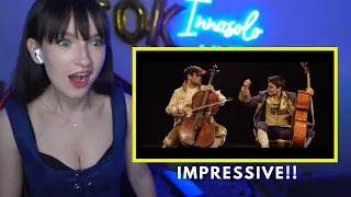 2CELLOS - Thunderstruck [OFFICIAL VIDEO] | First Time Reaction