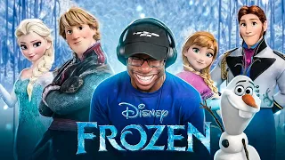 Watching Disneys *FROZEN* For The FIRST TIME...