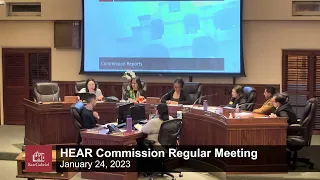 HEAR Commission - January 24, 2023 Regular Meeting - City of San Gabriel