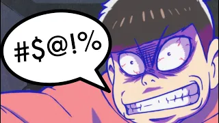 Osomatsu-san English Dub but they just say “f***” compliation