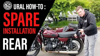 URAL How-To - Spare Installation / Rear Position