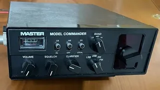 CYBERNET MASTER COMMANDER, 120CH, FM/AM/USB-LSB, CB/HAM Radio