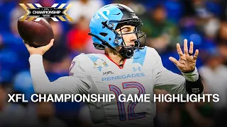 XFL Championship Game Highlights (Arlington Renegades vs. D.C. Defenders)