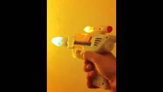 Vintage toy sound laser blaster gun