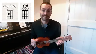 Ukulele at home #5 Here comes the Sun part 1 with Darragh