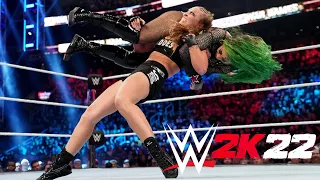 Ronda Rousey vs. Shotzi | Survivor Series 2022 [WWE 2K22]