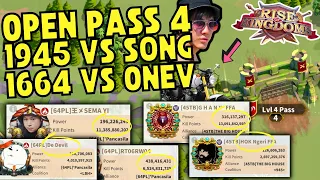 KVK HELL FFA 1945 vs 1302 S0NG | 1664 vs OneV | HOK Ngeri VS Everybody | RISE OF KINGDOMS INDONESIA