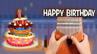 Happy Birthday to You как играть на калимбе. Ноты для Калимбы. Обучение.#Kalimba tutorial..