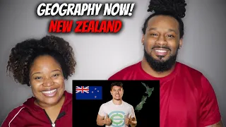 🇳🇿 American Couple Reacts "Geography Now! NEW ZEALAND (AOTEAROA)"