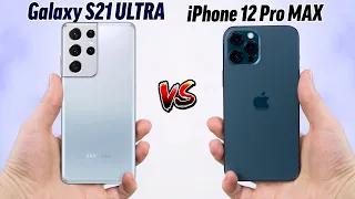 Samsung Galaxy S21 Ultra vs iPhone 12 Pro Max подробные характеристики, сравнение, что купить?