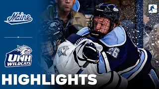 Maine vs New Hampshire | NCAA College Hockey | Highlights - December 01, 2023