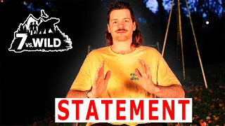 STATEMENT ZU MEINEM ABBRUCH BEI 7 VS. WILD! | Jan Schlappen