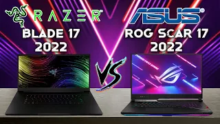 Razer Blade 17 2022 vs Rog scar 17 2022 | A Detailed Comparison