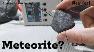 Meteorite||Meteor detection and testing|A strange meteorite||YouTube engineer||#meteorite