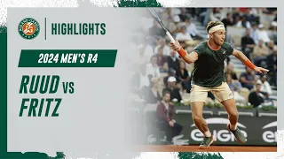 Ruud vs Fritz Round 4 Highlights | Roland-Garros 2024