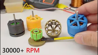 Is This The Fastest 3D Printed Brushless Motor / Drone Motor