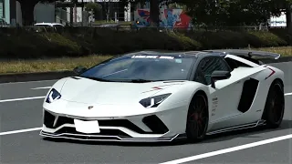 【ウラカンSTOやアヴェンタドールSVなど】都内を走るスーパーカーのエンジンサウンド・加速サウンド/Supercars sound in Japan.