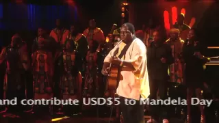 Vusi Mahlasela performs "When You Come Back" at Mandela Day 2009 from Radio City Music Hall