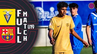 FULL MATCH: CF Badalona vs FC Barcelona Juvenil A U19 2023