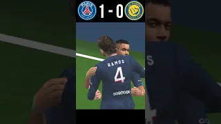 PSG Vs Al Nassr 2023 Highlights - eFootball 2023 PPSSPP Gameplay #shorts #trending #football