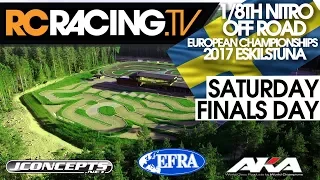 EFRA 1/8th Off Road  Euros - Saturday - Finals Day -LIVE!