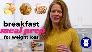 HEALTHY BREAKFAST MEAL PREP | WW PERSONAL POINTS | Thanksgiving breakfast ideas | Weight loss