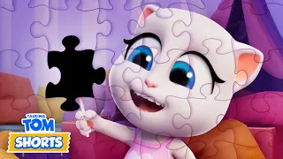🧩🔎 The Lost Puzzle Piece 🤔 - Talking Tom Shorts (S2 Episode 46)
