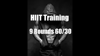 HIIT Workout Music with timer | 9 Rounds 60/30 | Electronic Music