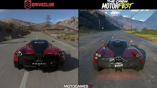 DriveClub vs The Crew Motorfest - Sound Comparison (Enzo, LaFerrari, Huracan, P1, Huayra)