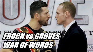 Boxing Mind Games Froch vs Groves-War of Words Scott DiMontana