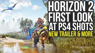 First Look At PS4, New Machines & More Horizon Forbidden West Gameplay Info (Horizon Zero Dawn 2)