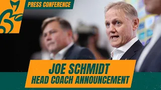 Wallabies Head Coach Announcement - Joe Schmidt