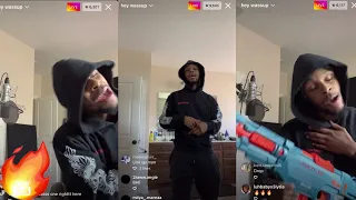 Toosii playing unreleased music and singing on￼ Instagram live 🔥🎶 *MUST WATCH*