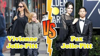 Vivienne Jolie-Pitt Vs Pax Jolie-Pitt Transformation ★ Angelina Jolie's Children From Baby To 2021