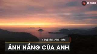 Ánh Nắng Của Anh - Karaoke FHD || Beat Chuẩn