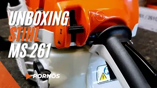 Pornöses Unboxing STIHL MS 261c-m | +Testcut+