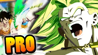 I FOUGHT A PROFESSIONAL BROLY PLAYER AND.... | Dragonball FighterZ Online Matches