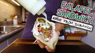 The Art of Crafting the Perfect Sandwich Series - Falafel