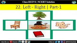 Left Right Chapter 22 : Part 1| Class 3 EVS