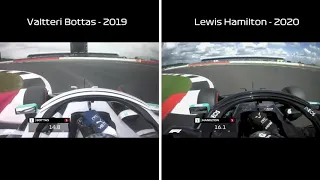 2020 vs 2019 British Grand Prix Pole Laps Compared