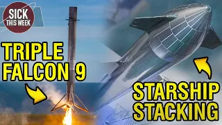 SpaceX's Crazy Launch Cadence, Starship Stacking Imminently - RAPIDFIRE Space News Summary