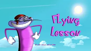 Oggy and the Cockroaches - Flying Lesson (S06E36) Credit Cards