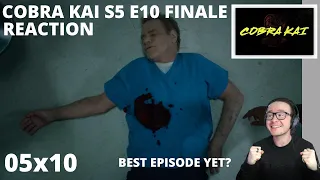 COBRA KAI S5 E10 FINALE HEAD OF THE SNAKE FINALE REACTION 5x10 DOES KREESE DIE? CAN SILVER BE BEATEN