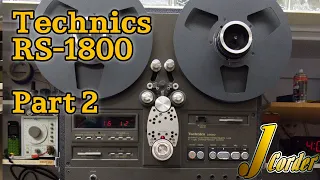 Technics RS-1800 Part 2 - Function Testing