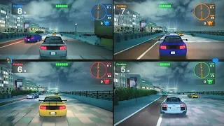 Blur- 4 players multiplayer splitscreen
