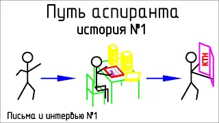 Путь аспиранта. История №1 | Интервью и письма №1